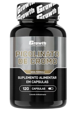 Picolinato de Cromo 120Caps - Growth Supplements