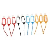 CALLARON 1 Juego Funda De Reutilizable Y Portátil Rellenables Y Almacenamiento Seguro 10 Piezas