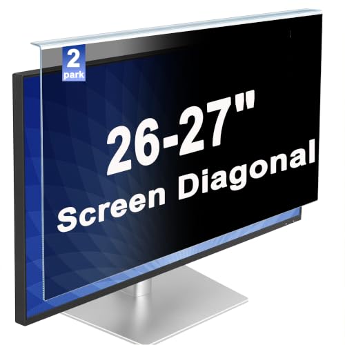 Protector de pantalla de privacidad de 27 pulgadas para teletrabajo y oficinas abiertas