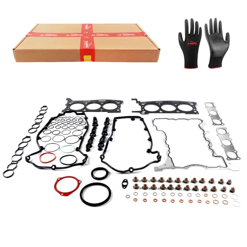 YA-MAYPAY Engine Full Gasket Set-VIN 68211174AA for Chrysler 300 EXF,for Dodge RAM 1500 EXF,for Jeep Grand Cherokee EXF/EXN, for Maserati Ghibli 3.0T TDS V6 2WD 275 HP