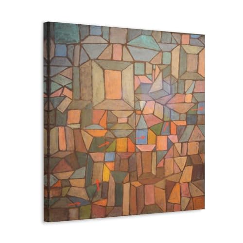 Impression Paul Klee The Way to The Citadel pour une ambiance design