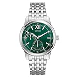 orologio emerson dual time La cassa da 42 mm garantisce una presenza chiara, sottolinea il carisma maschile e si armonizza perfettamente con il quadrante verde, che offre linee pulite e contrasti nobili per un look moderno