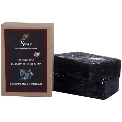 SVATV Charcoal Musk & Rosemary Soap Bars Cover