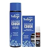 Oilogic Baby Bath Essentials - Stuffy Nose & Cough Bundle - Vapor Bath Relief and Roll-On Essential