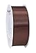 Produktbild PRÄSENT C.E. Pattberg Satin Espresso, 25 m Satinband zum Einpacken von Geschenken, 40 mm Breite, Geschenkband zum Dekorieren & Basteln, Dekoband, Anlass