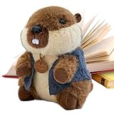 Generisch Kinder Plüschtiere - Niedliche Weiche Cartoon Puppe Mit Kleidung,Kuscheltier Für Kinder...