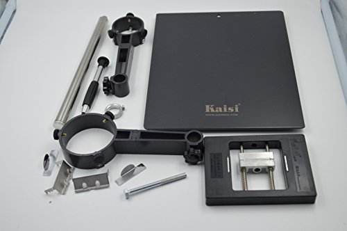 Blomiky Displays Hot Air Hand-Piece Gun Holder With Two Fixtures For Smd Rework Soldering Station #TOP2