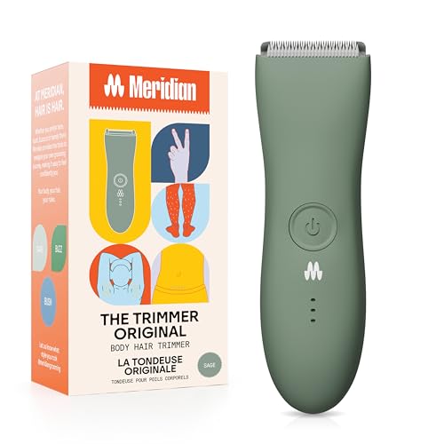 MERIDIAN The Trimmer Original - Body Hair Trimmer for Men, Electr...