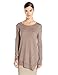 bela.nyc Women's Devyn Asymmetric-Hem Sweater
