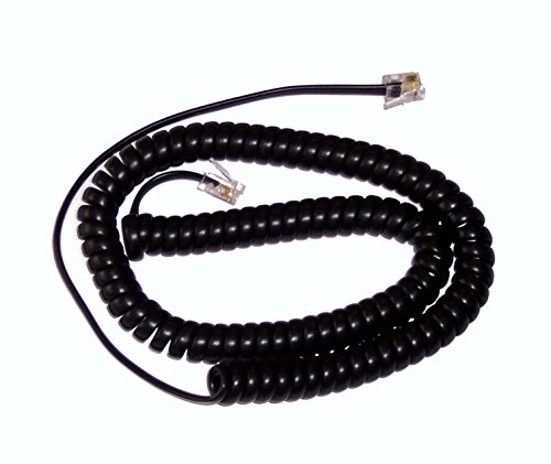 12' Replacement Handset Coil Cord for Mitel 5300 Phones
