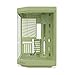 Hyte Y70 Mid-Tower ATX Gaming PC Desktop Case - Panoramic Tempered Glass - Dual Chamber - High Airflow Chassis - PCIE 4.0 Riser Cable Included - New Modern Aesthetic - Matcha Milk (Green)
