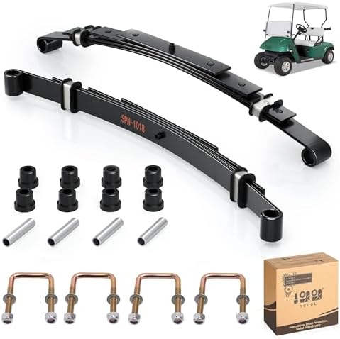 Amazon.com: 10L0L Heavy Duty Rear Spring Kit for EZGO RXV 2008-up Golf ...