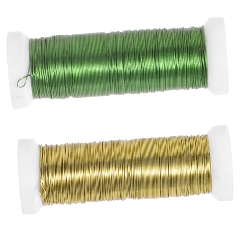 DOITOOL Flexible Florist Wire Fake Flower Stem Wires Diy Floral Arrangement Accessories