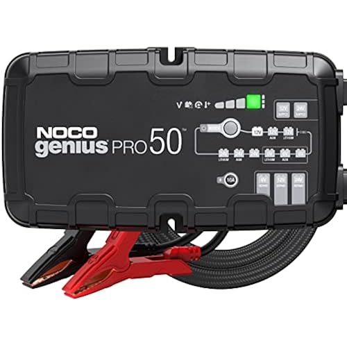 NOCO GENIUSPRO50 50A 6/12/24V Battery Charger & Maintainer