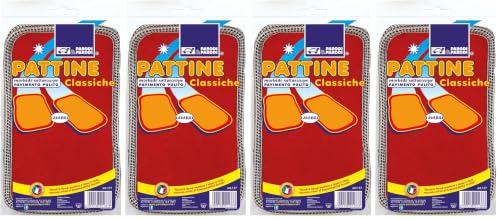 PARODI & PARODI - Pantoufles d'intérieur Classiques, Pantoufles d'invités en Feutre Doux, sous-Chaussures idéales pour Les sols Propres, Confortables et Pratiques, lavables, Taille Unique