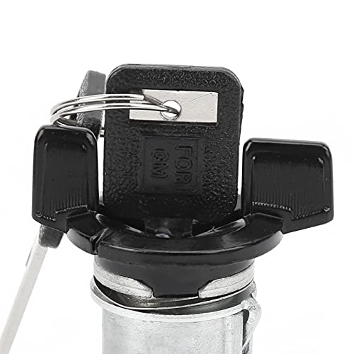 Ignition Lock Cylinder Key, Ignition Lock Cylinder With 2 Keys 701398 Replacement Accessory Replacement For Gm(Oem: 701398) #TOP6