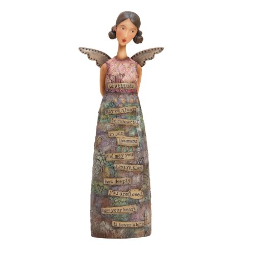 Kelly Rae Roberts Gratitude Angel Figurine