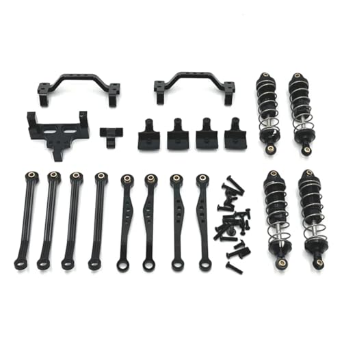 RC�J�[�A�N�Z�T���[ For WPL 1/16 C64 C64-1 For 1/10 C74-1 �p�����V���b�N�A�u�\�[�o�[�V��??�[�V�����N���b�h�v�����b�h�}�E���g�V���b�N�}�E���g�Z�b�g RC �J�[�A�b�v�O���[�h�p�[�c(Black)