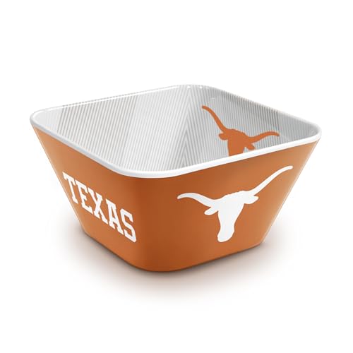 YouTheFan NCAA Texas Longhorns Small Snack Bowl