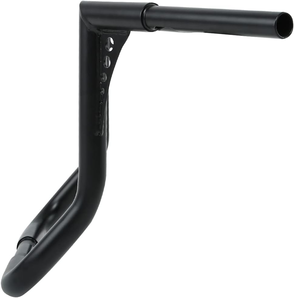 Green-L Black 14" Rise 1.25" Ape Hanger Handlebar Fit for Harley Touring Electra Glide Baggers FLHT Dressers FLHTC 1982-Up
