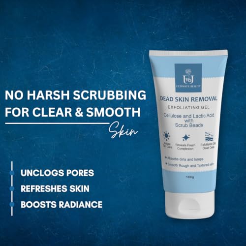 Image of U16 Dead Skin Removal Exfoliating Gel with Cellulose, Lactic Acid & Scrub Beads