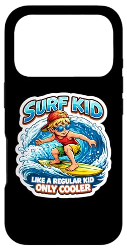 Surf Kid Like A Regular Kid Only Cooler �ʔ��� �T�[�t�B�� �T�[�t�@�[ �X�}�z�P�[�X iPhone 17 Pro �p