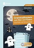 lernspiele deutsch unterricht  Grammatikspiele zum Üben und Fördern: Direkt einsetzbare, erweiterbare und anpassbare Vorlagen für Brett-, Karten- & andere Lernspiele (1. bis 4. Klasse)