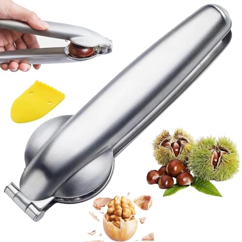 Chestnut Cutter Stainless Steel Chestnut Cutter Chestnut Tongs Chestnut Cutter Chestnut Opener Stainless Steel Chestnut Cutter for Walnuts Dry Fruit Chestnut Nuts Sheller.
