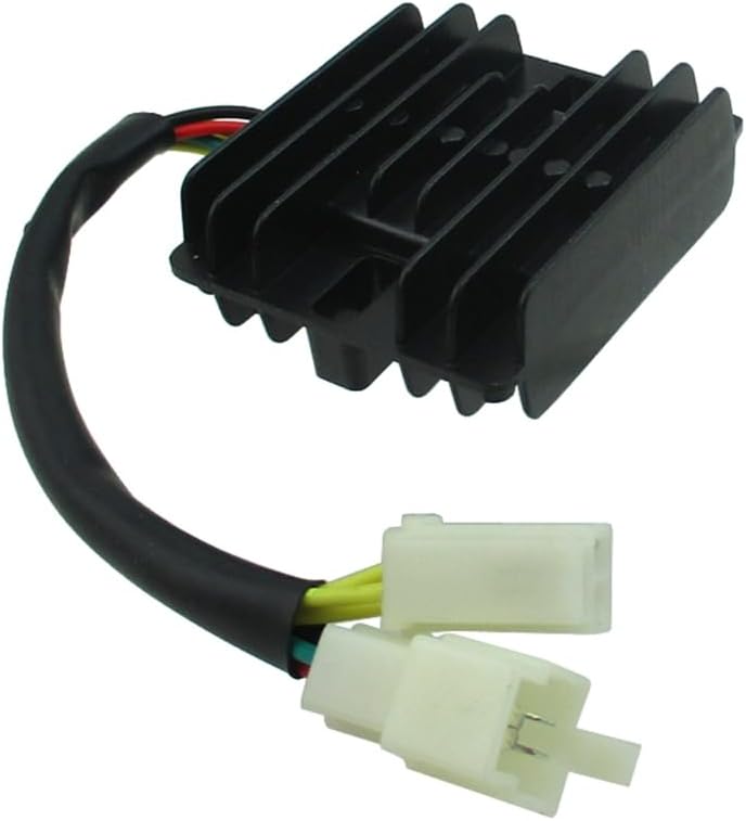 TC-Motor 12V 6 Wires DC Voltage Regulator Rectifier For 150cc 200cc 250cc Engine Scooter Moped ATV Quad 4 Wheeler Go Kart TC-Motor 12V 6 Wires DC Voltage Regulator Rectifier For 150cc 200cc 250cc Engine Scooter Moped ATV Quad 4 Wheeler Go Kart