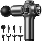 Likai Massagepistole Tiefengewebe, Percussion Muskelmassagegerät mit 99 Geschwindigkeiten & LCD-Bildschirm, 8 Köpfen - Entspannungsgeschenke für Sportler Männer Frauen Schmerzlinderung