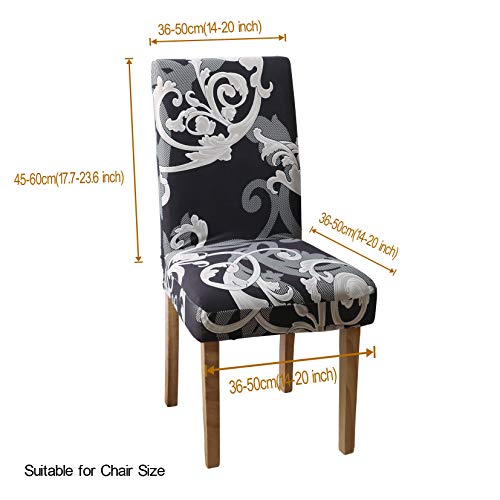 Save 16% on Stretch Dining Chair Covers Set of 4 - Image 3