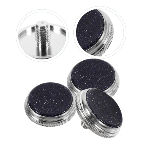 SUPVOX 3 Stück Trompetenventilknöpfe aus Langlebigem Material Ersatz für Beschädigte Trompetenknöpfe Leicht und Kompakt für Unterwegs Geeignet für Trompetenreparatur und