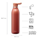 CityLoop termos 0,6 l, terakota