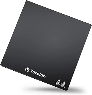 VOXELAB Aquila Series Glass Bed Upgraded 3D Printer Tempered Glass Plate Build Surface Heated Bed for Aquila, Aquila C2, Aquila X2, Aquila S2 and Aries 3D Printer, 235x235mm