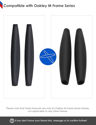 Image of BLAZERBUCK Replacement Earsocks for Oakley M Frame Series Sunglasses