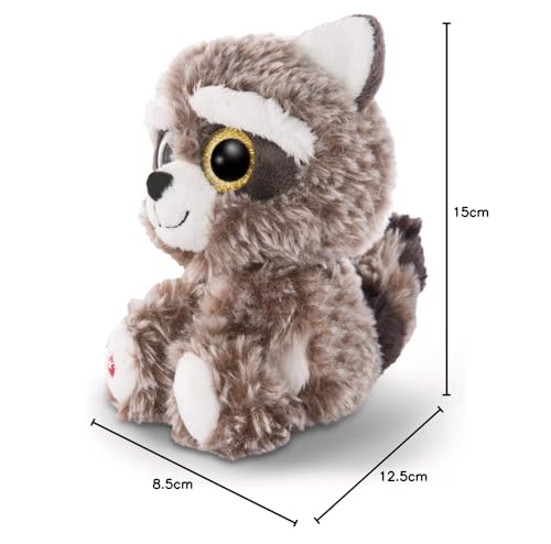 Nici 46621 Glubschis Waschbär Clooney, ca. 15cm