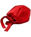 KNG Chef Tie Back Cap, Red