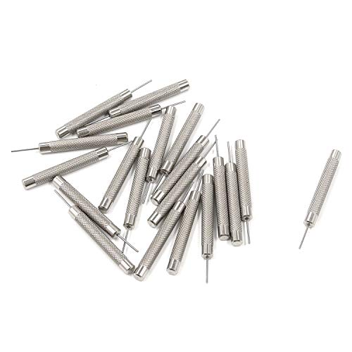 T T Tulead Watch Punch Needle Watch Band Pin Remover Watchmaker Repair Tool Watch Band Link Removal Tools 0.8mm Pin Punch Pack of 20