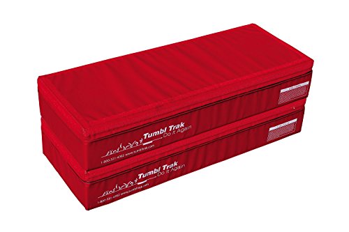 Tumbl Trak Spotting Booster Block Gymnastics Mat, Red, 48 In X 18 In X 8" #TOP2