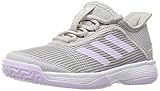 obermaterial: Zusammengesetzt adidas Unisex Adizero Club K Tennisschuh, Grau Zwei F17 ​​/ Lila Tönung/FTWR Weiss, 38 2/3 EU