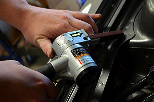 3/8 X 13 Inch Sanding Belts, 8 Each Of 40,60,80,120,180,240 Grits Aluminum Oxide Sander Belts For Air Belt Sander, 48 Pack #TOP4