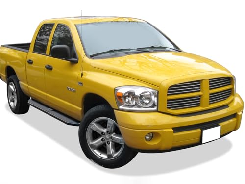 Estribos running boards acero inoxidable negro 6 pulg miniatura 6