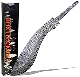 Hercules Knives Custom Hand Forged Damas...