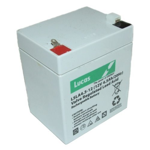 Lucas Battery 12v 4.5Ah Fits Some Hayter and Mountfield