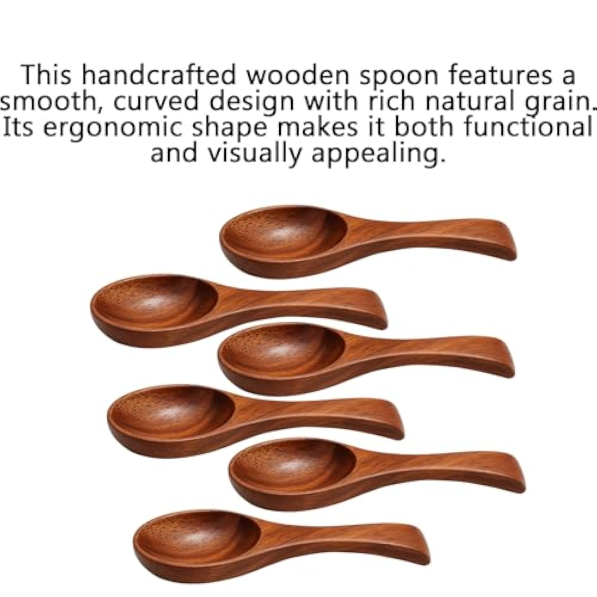 Wooden Premium Small Spoon Set for Jars & Containers
