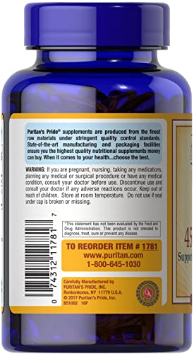 Puritan's Pride Vitamin E-1000 IU 100 SFTGLS