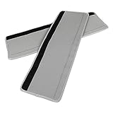 PRETYZOOM 2個 冷蔵庫ドアハンドルカバー グレー 洗える保護カバー 耐汚れ 指紋防止 電子レンジ 食器洗い機対応 キッチン家電用取っ手プロテク