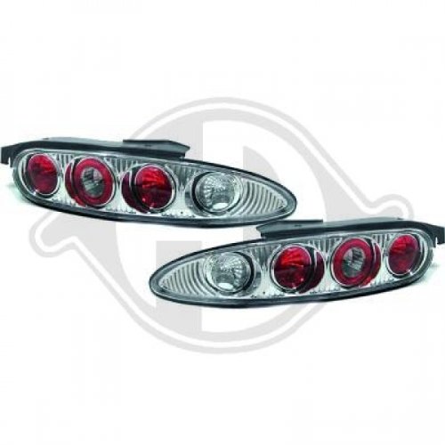 in.pro. 5640195 HD Rear Lights MX3 Year of Manufacture 90-98 Clear 