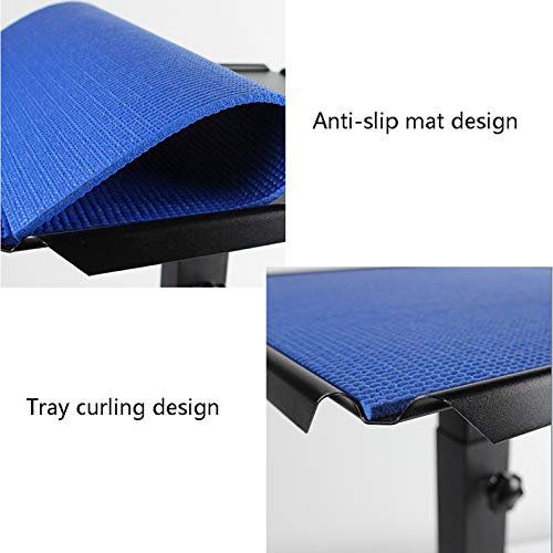 Soporte móvil para proyector y laptop ajustable gris miniatura 4