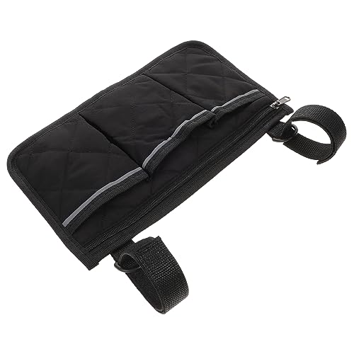 GOOHOCHY Wheelchair Arm Bag Side Storage Pouch Accessories Holder Reflective Safety